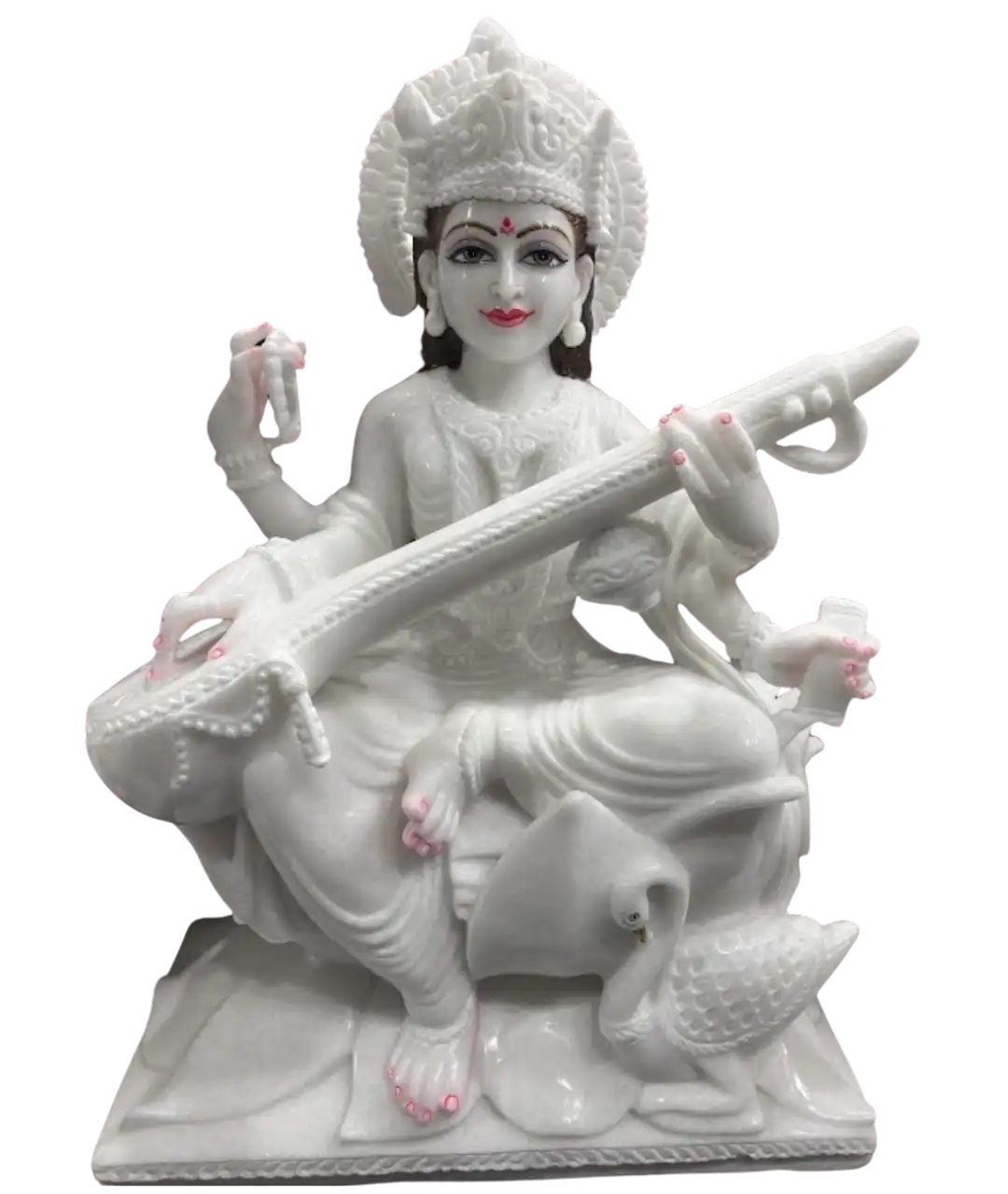 mata saraswati statue