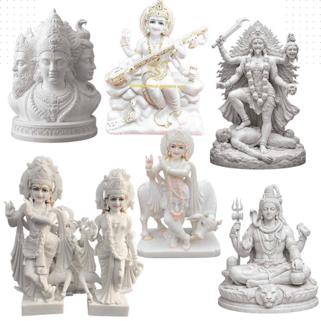Handcrafted Marble Statues